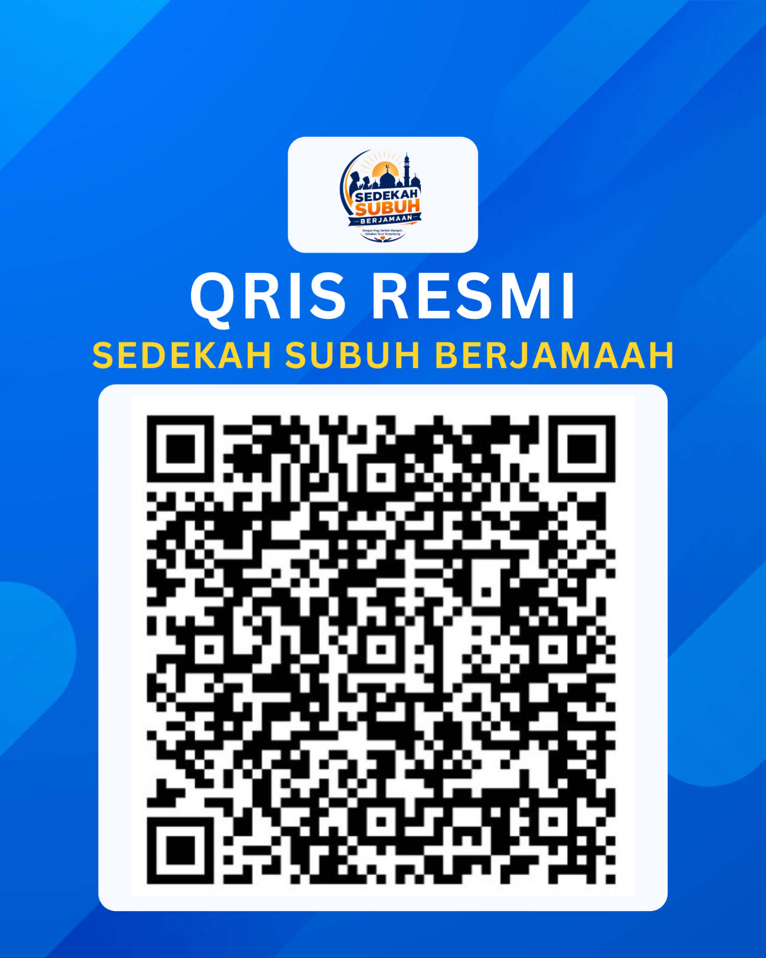 QRIS Resmi Sedekah Subuh Berjamaah